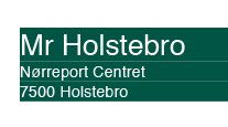 Mr. Holstebro